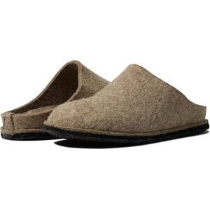 Haflinger Womens Soft Slippers US 7 EU 38 Earth Tan Wool Slip On NWOB